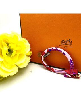 Hermes Bracelet Silk Pink Azap